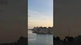 Sailing into Malta, the Valletta Grand Harbor waterfront. #silversea #malta #sailing #vallettamalta
