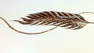 Изучите хну по венам от Zain Henna Art 2023 || Gulf Henna Leaves