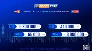 TOTO Live - Тираж 99/2025 г.
