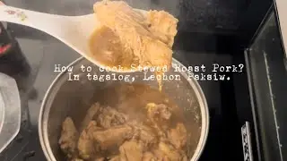 How to Cook Lechon Paksiw | Filipino Stewed Roast Pork Recipe