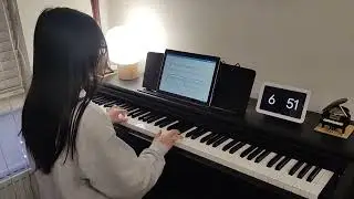 Raymie practicing