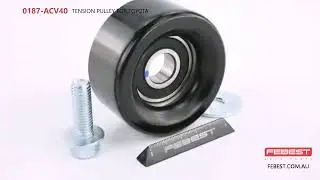 0187-ACV40 TENSION PULLEY FOR TOYOTA