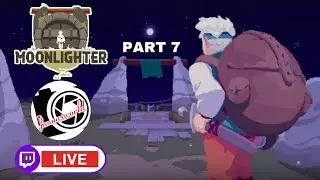 Rerun: Moonlighter Part 7 (DLC) Beginner Full Gameplay Nintendo Switch 2022 (Hard Recommended)