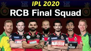 IPL 2020 RCB Players list .