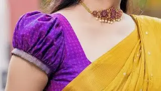 Blouse Sleeve Design फुगा बाही शिवण्याची सोपी पद्धत | #astindesign #poojablousesdesigner #blouse