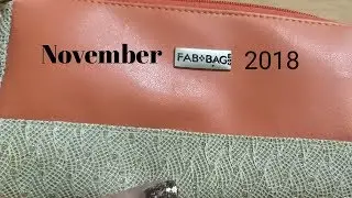 NOVEMBER FAB BAG 2018