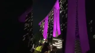 walking at night plus violet color beautiful view injoy always