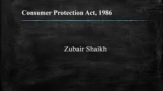Consumer Protection Act, 1986 (India)