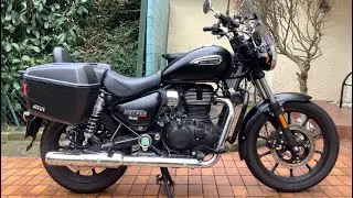 Parcours BREUILLET-MONTHLERY sur Royal Enfield 350 Meteor