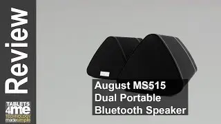 August MS515 &mdash; две портативные Bluetooth-стереоколонки