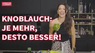 SI Rezeptstaffette: Kiki Maeder k&auml;mpft mit dem Stabmixer