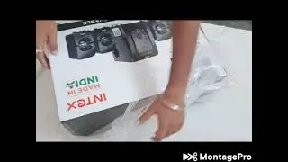 Intex Unboxing IT-XM BANG  SUFB 78 W home theatre  Unboxing