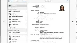 iCv Tutorial: How to hide your photo