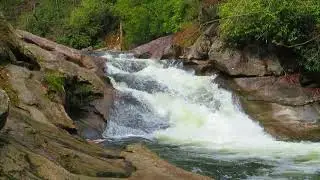 Quarry Falls aka Bust Your Butt Falls; Western North Carolina