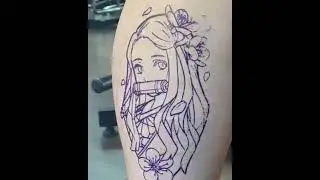 Nezuko Tattoo || Demon slayer || Trigger Tattoo