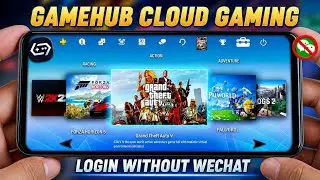 🤯 I Tried This New GAMEHUB Cloud Gaming App! Play AAA PC Games On Android
