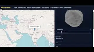 Asteroids Effect Simulation