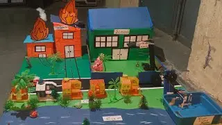Natural disaster alert alarm #project #science #experiment #school #model #gadjets #trending #viral