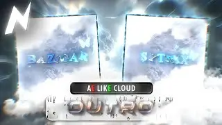 Ae Like R4H Cloud Outro In Node Video (+Preset) 🗿