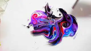 Abstract Painting - Penguin