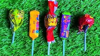 Lollipops Unpacking ASMR 🍭 Chupa Chups Big Babol, Alpenliebe Lollipop, Watermelon Lollipop