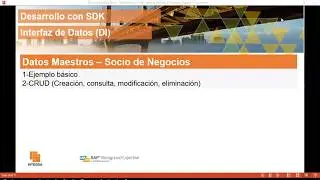 SDK Interfaz de Datos (DI) -  Ejemplo: Creando clientes