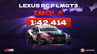 Le Mans Ultimate | Lexus RC F LMGT3 - Imola | V1.1 Hotlap