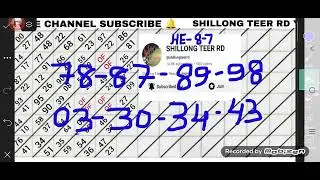 09-01-2026 Shillong Teer FR 27 SR 26 Single House Single Ending Formula Guti 👈