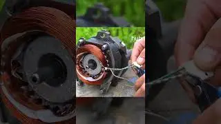 How to make generator 220V from motor at home #diyproject #freeelectricity #generator #freeenergy #d