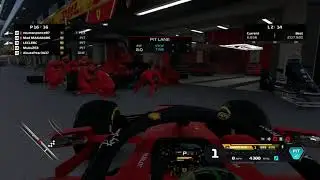 Ferrari Double Stack Pitstop All Gone Wrong - F1 2020 Game XBOX