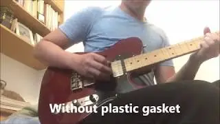 Suhr Alt T Pro Neck Plate Plastic Gasket comparison