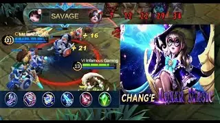 INFAMOUS GAMING #61 CHANG'E  SAVAGE EXCLUSIVE!!!