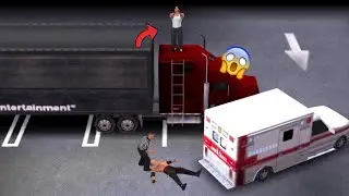 Jeff Hardy's High Risk Swanton Bomb from Truck 😱😱 on Kane | Backstage Match | WWE SVR 2006 | PPSSPP