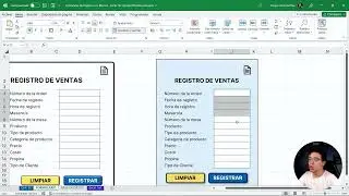 71 | Registration form with macros: Organize data like a pro - Excel 2026 Course