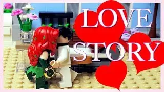 Lego Love Story in Flower Cafe, Bruce Wayne&hearts;️Poison Ivy & Joker&hearts;️Harley Quinn