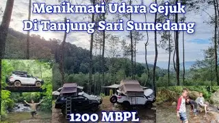CAMPING SEJUK DI PESONA TAMAN PUSPA CIHERANG TANJUNG SARI SUMEDANG