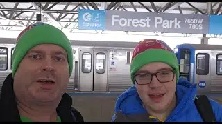 CTA Transit Race Part 3 -- Green & Blue Lines