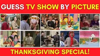 Guess the TV Shows by Picture! 📺🍿🎶 Thanksgiving Special | 50 Shows | TV Show Quiz