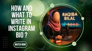 How and What  to write in professional Instagram Bio??