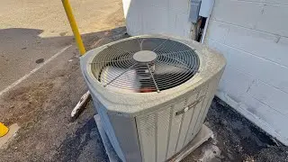 2014 Trane XR13 3.5 ton heat pump defrosting with steam. ￼￼
