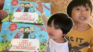 COLES LITTLE TREEHOUSE FREE MINI BOOK + WEEK 2 LOCKDOWN IN MELBOURNE
