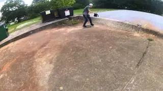 Axle stall, fakie full cab out.