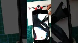 Tik Tok Drawing Transition Tutorial🕷 #shorts