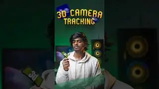 3d Camera Tracking Effect In AfterEffects #editing #aftereffects #tamil