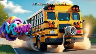The wheels on the bus go spin spin spin, New Version 2025