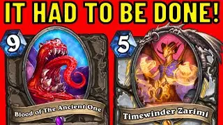The Ancient One OTK! Timewinder Zarimi Dragon Priest Combo!