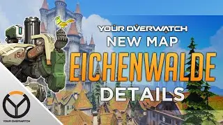 Overwatch New Map Revealed! Eichenwalde! Dead Reinhardt?