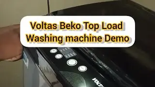 Voltas beko 7 kg 5 Star Fully-Automatic Top Load Washing Machine (WTL70, Dark Grey, 2023 Model)