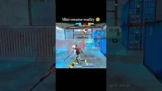mini creator reality 🥺 #freefire #freefireclips #ytshorts #trendingshorts #One Tap Gamer 01