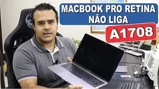 Macbook Retina A1708 não liga, reparo da logic board